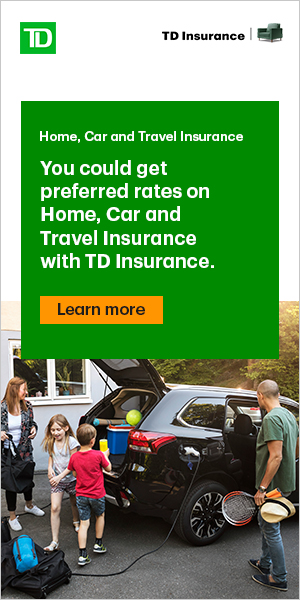 TD home, car & travel insurance informational graphic