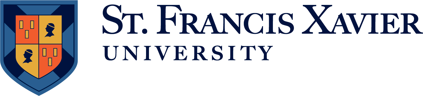 StFX Wordmark - Shield StFX shield logo