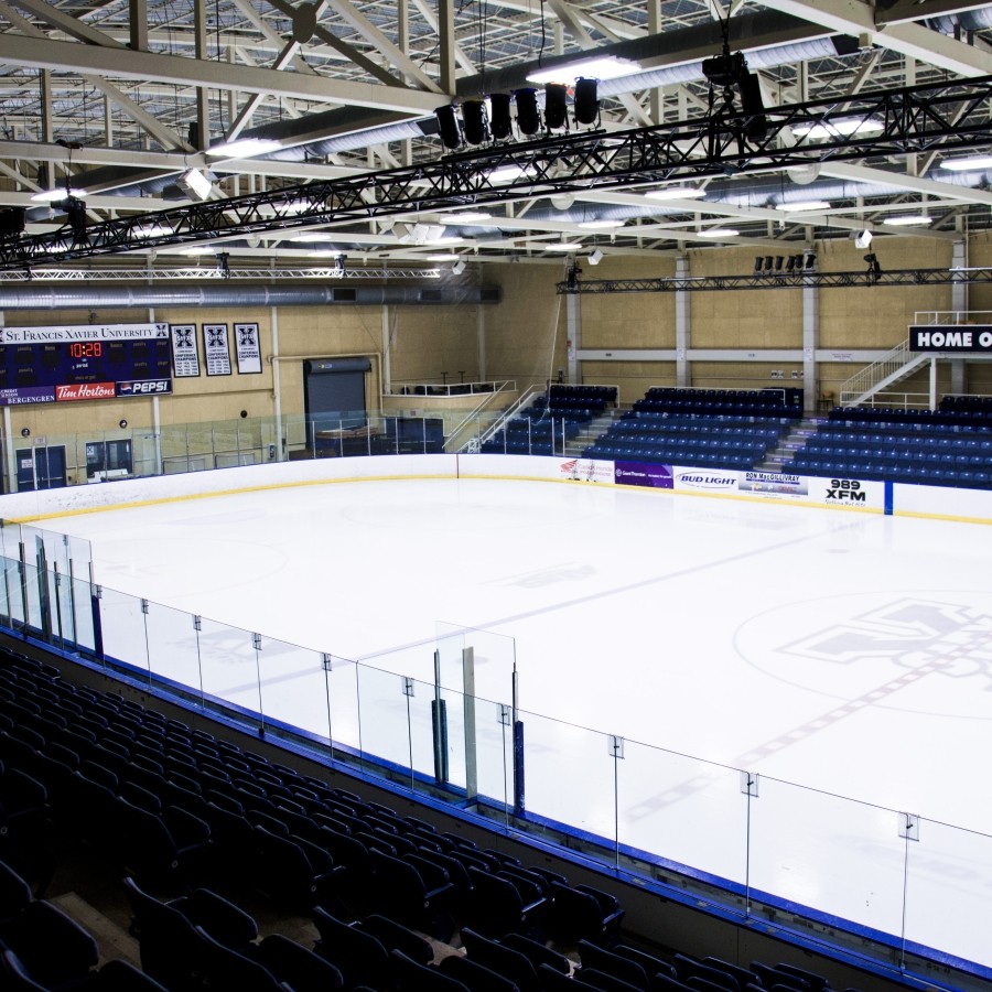 Keating Arena rink