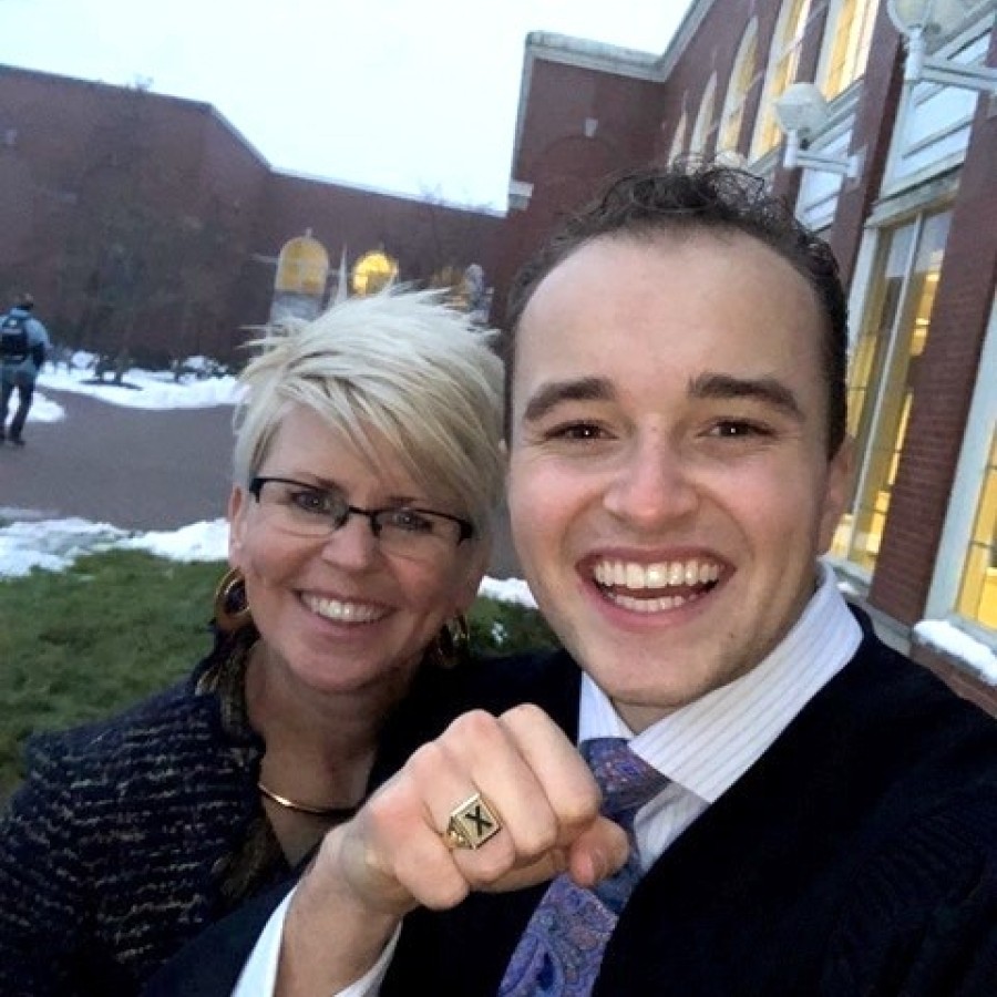 Cynthia Van VanBuskirk and her son Cecil