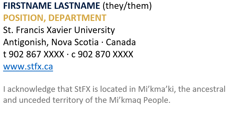 Email Signature for mobiles screenshot