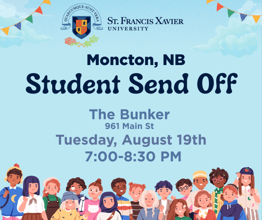 Moncton Student Send Off poster