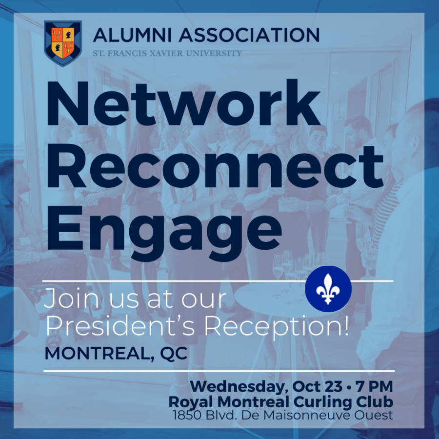 Montreal StFX Alumni Reception Event