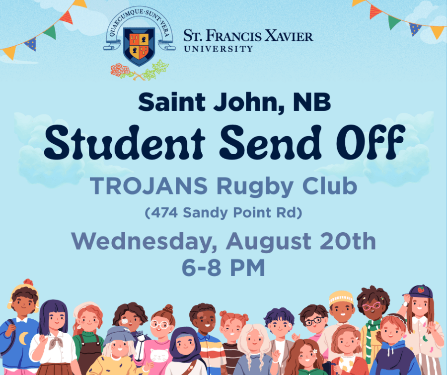 Saint John Student Send Off poster