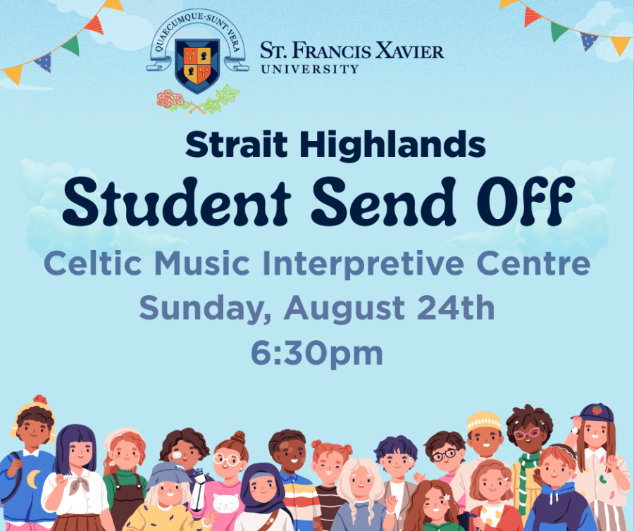 Strait Highlands Student Send Off poster