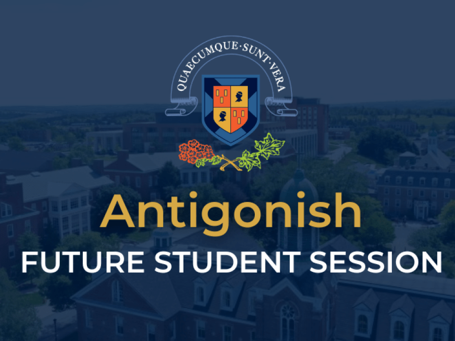 Antigonish Future Student Info Session graphic