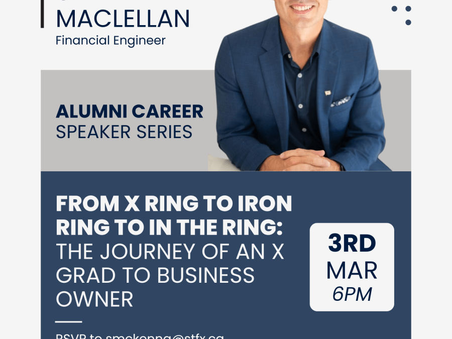 From X Ring to Iron Ring to In The Ring Event Poster 