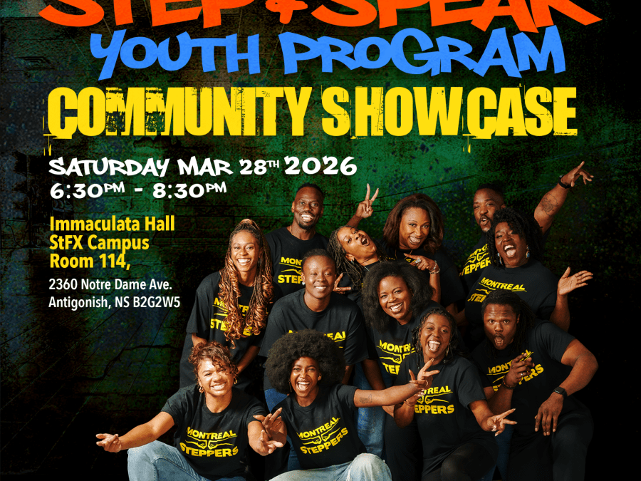 Step and Speak Youth Program Community Showcase poster